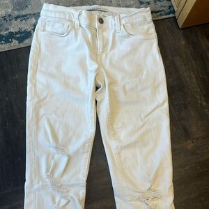 J Brand White Jeans
